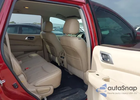 2017 Nissan Pathfinder Sl из США, поврежденный, VIN 5N1DR2MN8HC677456